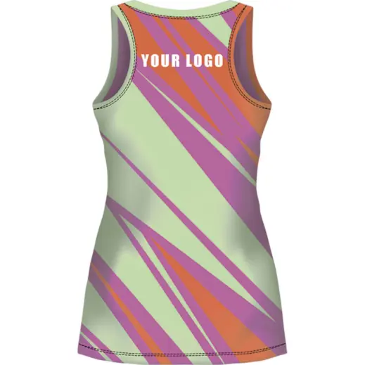 Ladies V-Neck Vest Back